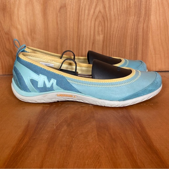 Womens 8 Merrell Britney Flats Blue SEF0217 - Picture 1 of 8
